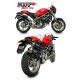 ESCAPES DUCATI MONSTER S2R 800/1000 S4R MIVV OVAL CARBONO