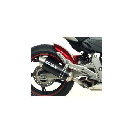 TUBO ESCAPE HONDA CB 600 HORNET RR 07 08 09 10 11 ARROW STREET THUNDER ALUMINIO DARK