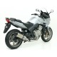 TUBO ESCAPE HONDA CBF 600 S 08 09 ARROW RACE TECH TITANIO/CARBONO