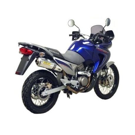 TUBO ESCAPE HONDA XL 650 V transalp 00 01 02 03 04 05 06 07 ARROW TITANIO