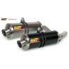 ESCAPE HONDA CBR 600 F 99 2000 MIVV OVAL CARBONO