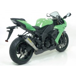 TUBO ESCAPE ZX10R ARROW PRO RACING 08 09 MICROM/CARBONO