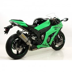 ESCAPE KAWASAKI ZX10R 2011 ARROW RACE TECH TITANIO/carbono