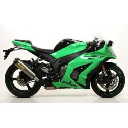 ESCAPE KAWASAKI ZX10R 2011 2012 ARROW WORKS TITANIO/CARB