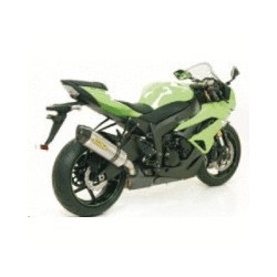 TUBO DE ESCAPE KAWASAKI ZX6R 09 10 11 ARROW RACE TECH TITANIO/CARBONO