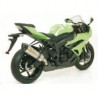 TUBO DE ESCAPE KAWASAKI ZX6R 09 10 11 12 13 ARROW RACE TECH TITANIO/CARBONO