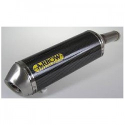 TUBO DE ESCAPE YAMAHA FZ8 800 10 11 12 ARROW RACE TECH CARBONO