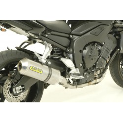 TUBO DE ESCAPE YAMAHA FZ8 800 10 11 12 ARROW RACE TECH TITANIO 