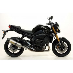 TUBO DE ESCAPE YAMAHA FZ8 800 10 11 12 ARROW RACE TECH TITANIO COPA CARBONO