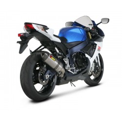 ESCAPE SUZUKI GSX-R 600/750 2011 2012 AKRAPOVIC SLIP ON TITANIO