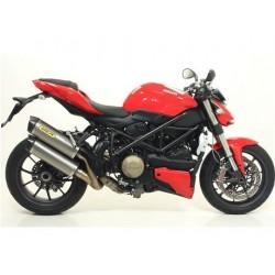 TUBO DE ESCAPE DUCATI STREETFIGHER 09 10 11 12 ARROW TITANIO/CARBONO