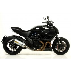 TUBO DE ESCAPE DUCATI DIAVEL 11 12 ARROW ALUMINIO