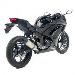 ESCAPE KAWASAKI NINJA 300 2013/14 LEOVINCE LV ONE INOX