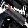 ESCAPE YAMAHA R6 03 04 05 SCORPION REDONDO CARBONO COPA INOX.