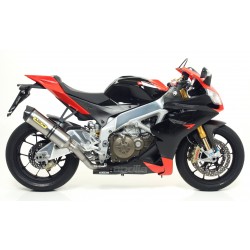 ESCAPE APRILIA RSV 4/FACTORY  09 10 11 12 13 14 ARROW ALUMINIO/CARBONO