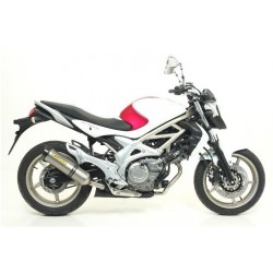 ESCAPE SUZUKI SVF 650 GLADIUS 09 10 11 12 13 ARROW S. THUNDER TITANIO/COPA CARBONO