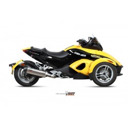 ESCAPE CAN-AM SPYDER RS 08 09 10 11 12 13 14 MIVV OVAL CARBONO