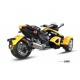 ESCAPE CAN-AM SPYDER RS 08 09 10 11 12 13 14 MIVV OVAL CARBONO