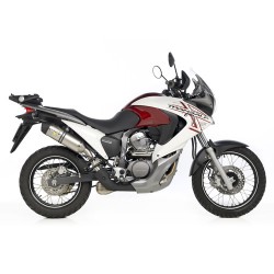 ESCAPE HONDA XL 700 V TRANSALP 08 09 10 11 12 13 LEOVINCE LV ONE EVO II INOX.