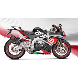 ESCAPE APRILIA RSV4 15 16 AKRAPOVIC SLIP ON CARBONO