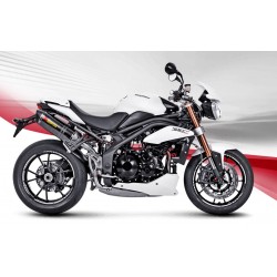 ESCAPES TRIUMPH 1050 SPEED TRIPLE 11 12 13 AKRAPOVIC SLIP ON CARBONO