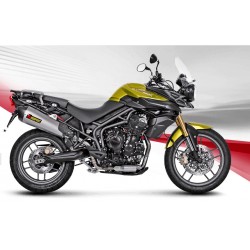 ESCAPE TRIUMPH TIGER 800 XC XR XRx XCx 15 16 17 18 AKRAPOVIC SLIP ON TITANIO