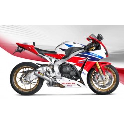 ESCAPE HONDA CBR 1000 RR 08 09 10 11 12 13 AKRAPOVIC SLIP ON TITANIO