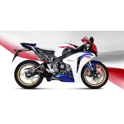 ESCAPE HONDA CBR 1000 RR 08 09 10 11 12 13 AKRAPOVIC SLIP ON TITANIO