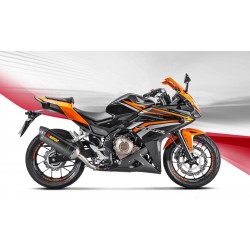 ESCAPE HONDA CBR 600 RR 07 08 AKRAPOVIC SLIP ON TITANIO