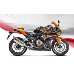 ESCAPE HONDA CBR 600 RR 07 08 AKRAPOVIC SLIP ON TITANIO