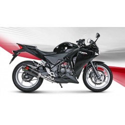 ESCAPE HONDA CBR 600 RR 07 08 AKRAPOVIC SLIP ON TITANIO